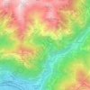 Perloz topographic map, elevation, terrain