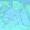 Hoek topographic map, elevation, terrain