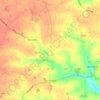 Dennington topographic map, elevation, terrain