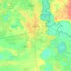 Red Cliffs topographic map, elevation, terrain