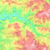 Ségur topographic map, elevation, terrain