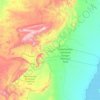 Gammon Ranges topographic map, elevation, terrain