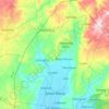 Santa Maria topographic map, elevation, terrain