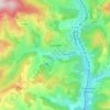 Grandris topographic map, elevation, terrain