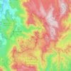 Marysville topographic map, elevation, terrain