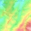Praslin topographic map, elevation, terrain