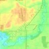 White Cloud topographic map, elevation, terrain