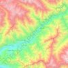 Panjshir topographic map, elevation, terrain
