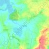 Le Hommet-d'Arthenay topographic map, elevation, terrain