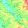 Saint-Vitte-sur-Briance topographic map, elevation, terrain