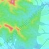 Monarch Glen topographic map, elevation, terrain