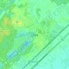 Olaine topographic map, elevation, terrain