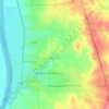 Angelim topographic map, elevation, terrain