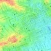 Praça Rui Barbosa topographic map, elevation, terrain