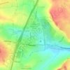Hellaby topographic map, elevation, terrain