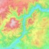 Wachau Cultural Landscape topographic map, elevation, terrain