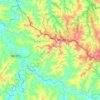 Uvaia topographic map, elevation, terrain