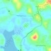 Kandanakam topographic map, elevation, terrain