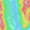 Columbia Lake topographic map, elevation, terrain