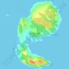 Big Tancook Island topographic map, elevation, terrain