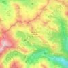Réserve naturelle du Néouvielle topographic map, elevation, terrain