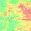 Souleuvre-en-Bocage topographic map, elevation, terrain