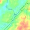 Wilton topographic map, elevation, terrain