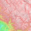 Lahaul und Spiti topographic map, elevation, terrain