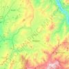 Mogotes topographic map, elevation, terrain