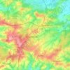 Cranbrook & Sissinghurst topographic map, elevation, terrain