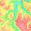 Saint-Loup-Lamairé topographic map, elevation, terrain