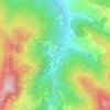 Lisio topographic map, elevation, terrain