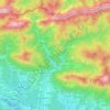 Tržič topographic map, elevation, terrain