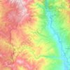 Strumiani topographic map, elevation, terrain