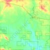 Town of Hewett topographic map, elevation, terrain