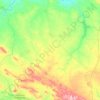 Hinojosa del Duque topographic map, elevation, terrain