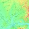 绥化市 topographic map, elevation, terrain