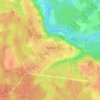 Rukla topographic map, elevation, terrain