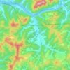 24465 topographic map, elevation, terrain