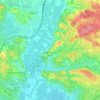 Castelnau-de-Guers topographic map, elevation, terrain