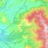 San Gregorio da Sassola topographic map, elevation, terrain