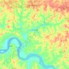 Inhangapi topographic map, elevation, terrain