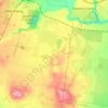 Parwan topographic map, elevation, terrain