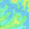Mortlake topographic map, elevation, terrain