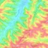 Castelgaillard topographic map, elevation, terrain