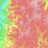 East Nannup topographic map, elevation, terrain