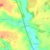 Little Bytham topographic map, elevation, terrain