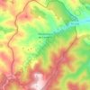 Montenegro de Cameros topographic map, elevation, terrain