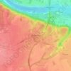 Akademija topographic map, elevation, terrain
