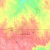 North Eagle Butte topographic map, elevation, terrain